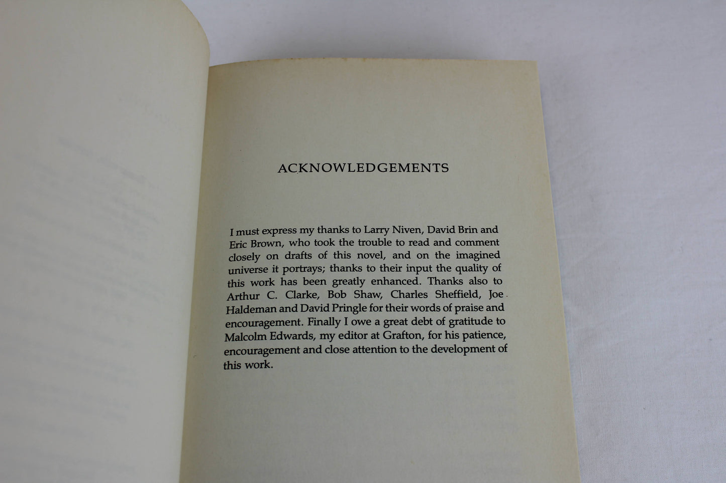 Raft by Stephen Baxter 1991 UK First Edition Hardcover - Xeelee Sequence