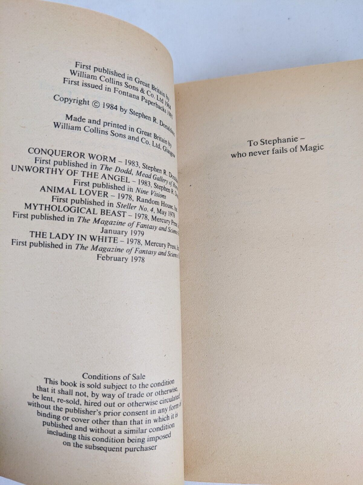 Stephen Donaldson - Thomas Covenant x 4, Gilden-fire & Daughter of Regals