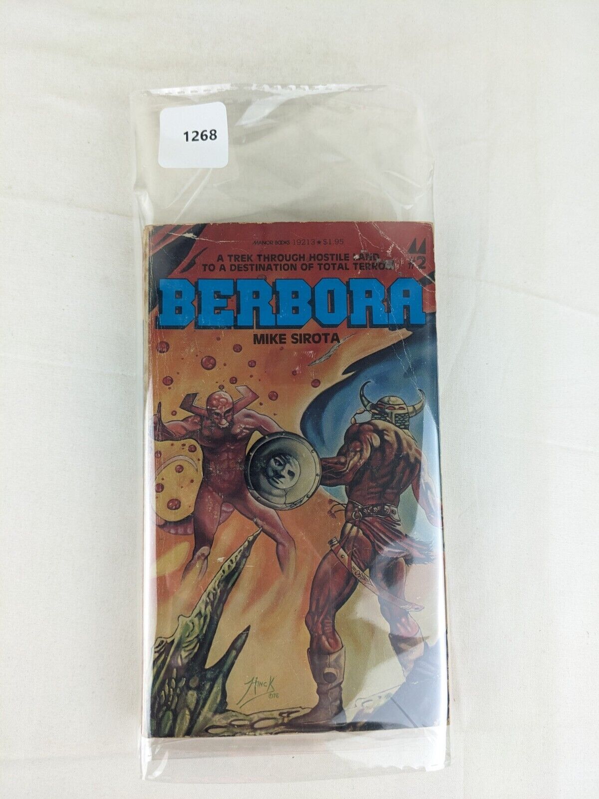 Berbora by Mike Sirota 1978 Manor books Vintage science fiction