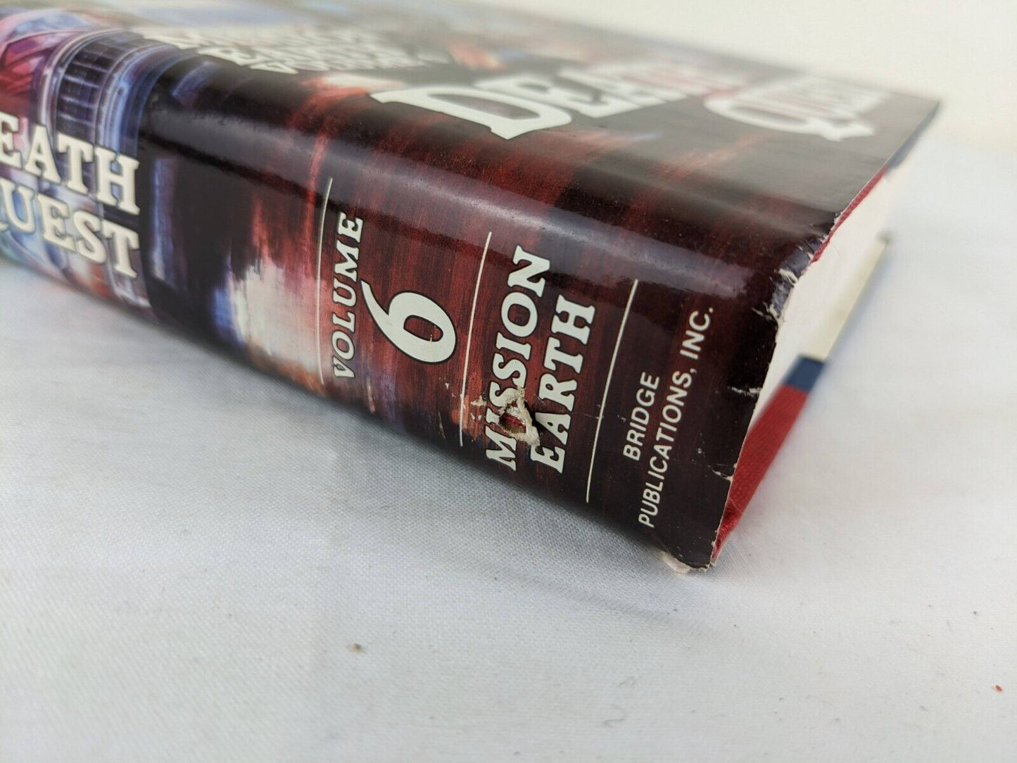 Mission Earth: Death Quest by L. Ron Hubbard 1986 hardcover First Edition