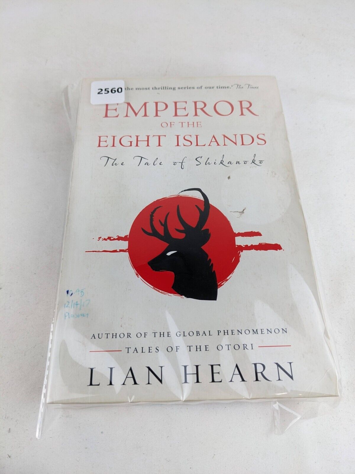 Emperor of the eight islands by Lian Hearn 2016 The tale of Shikanoko