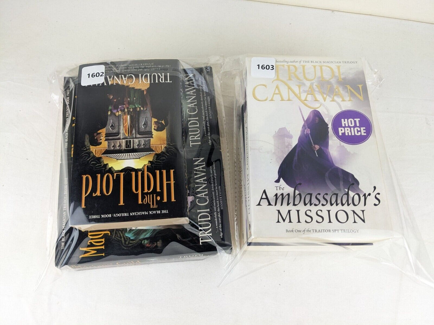 The black magician & Ambassador's mission by Trudi Canavan 2001