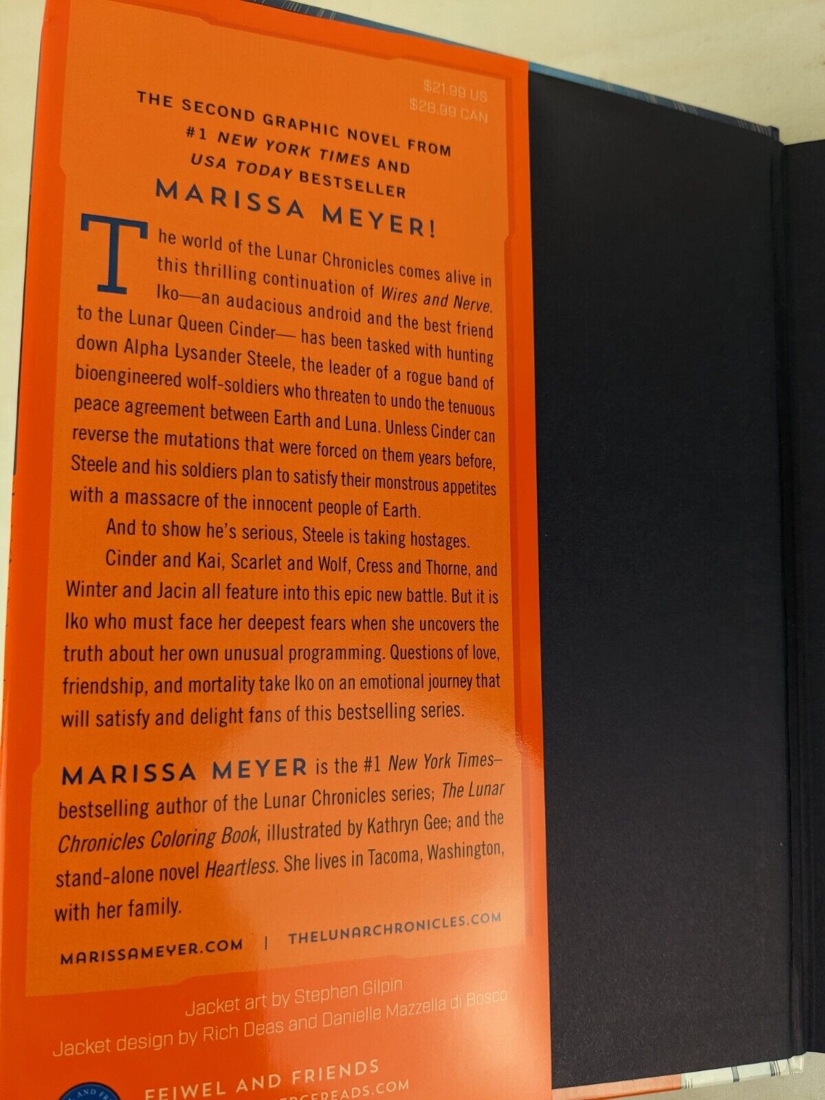 Wires and Nerve, Volume 2: Gone Rogue by Marissa Meyer Hardcover 2018