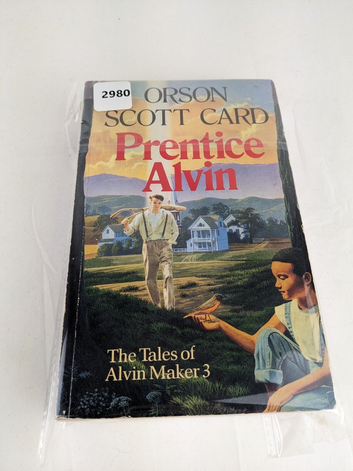 Tales of Alvin Maker x2 by Orson Scott Card 1988 Seventh Son & Prentice Alvin