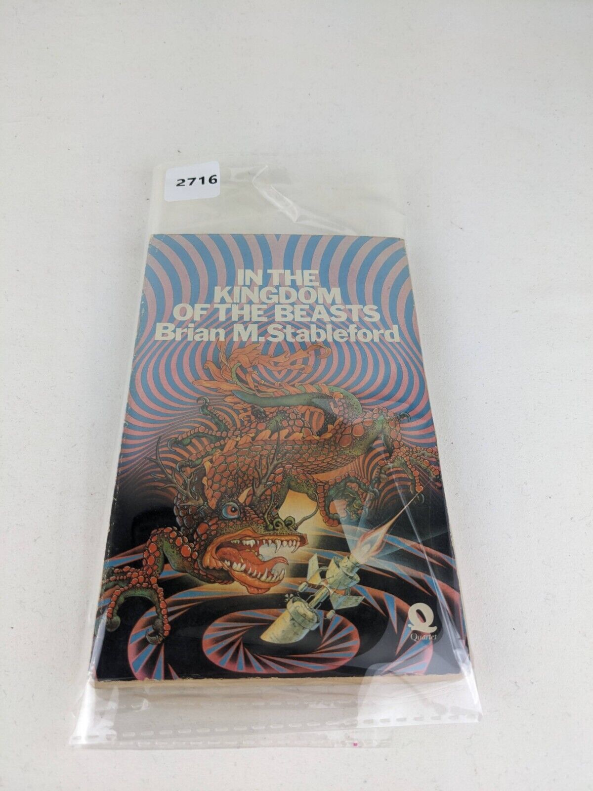 In the kingdom of the beasts by Brian M. Stableford 1971 Quartet scifi Dies Irae