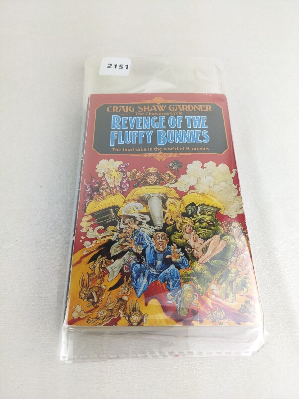 Revenge of the fluffy bunnies by Craig Shaw Gardner 1990 Cineverse Cycle