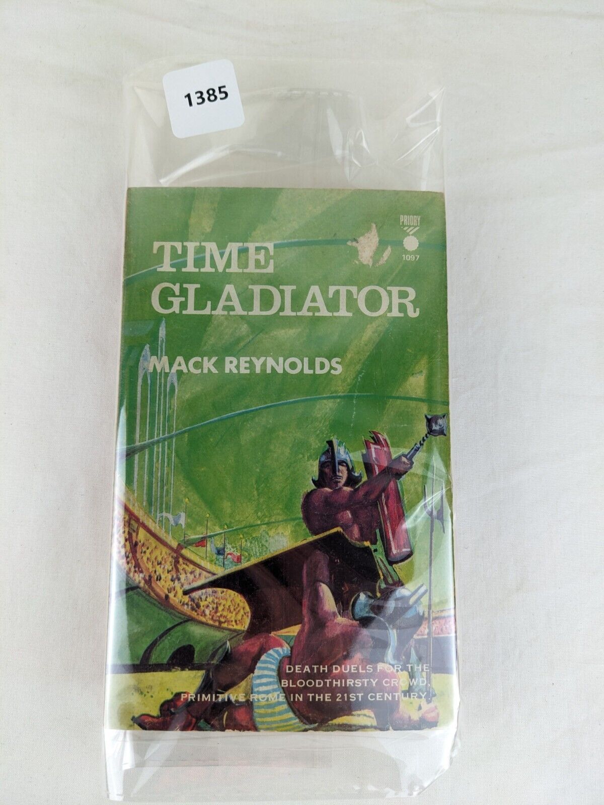 Joe Mauser by Mack Reynolds - Fracas factor & time gladiator 1983