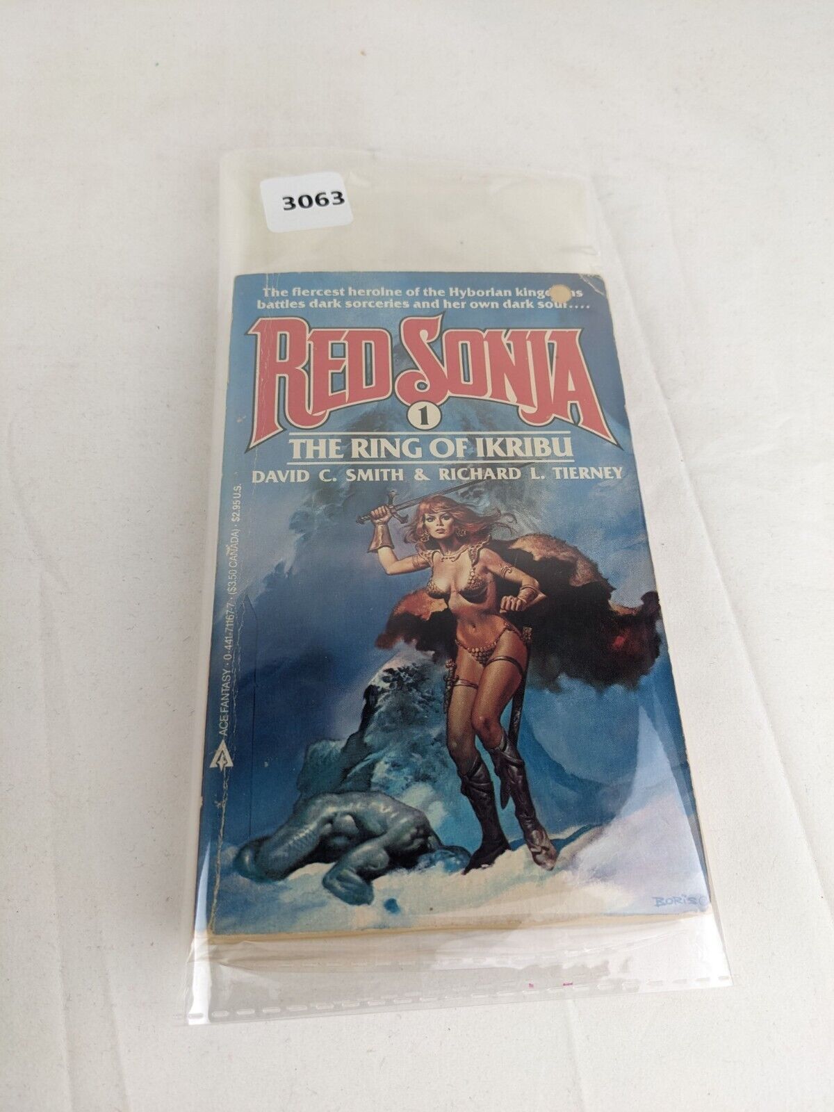Red Sonja: The ring of Ikribu by David C. Smith & Richard K. Tierney 1985