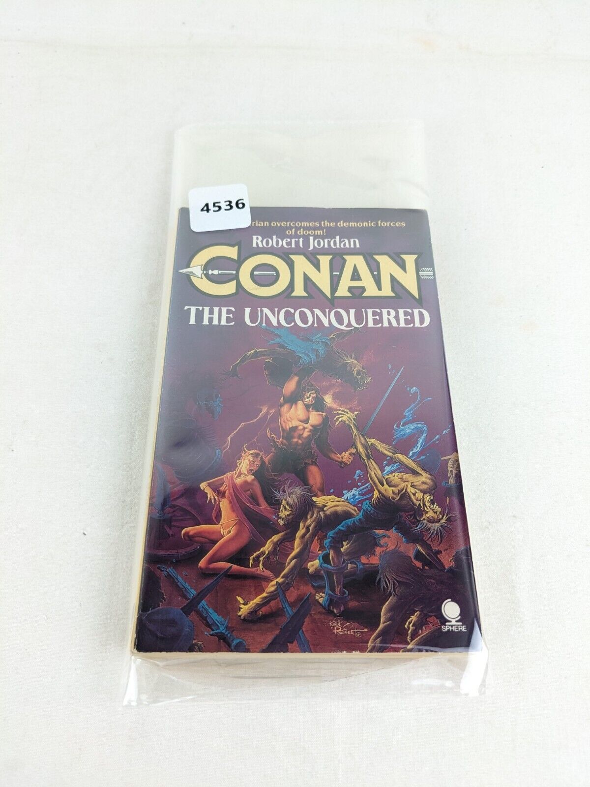 Conan: the unconquered by Robert Jordan 1988