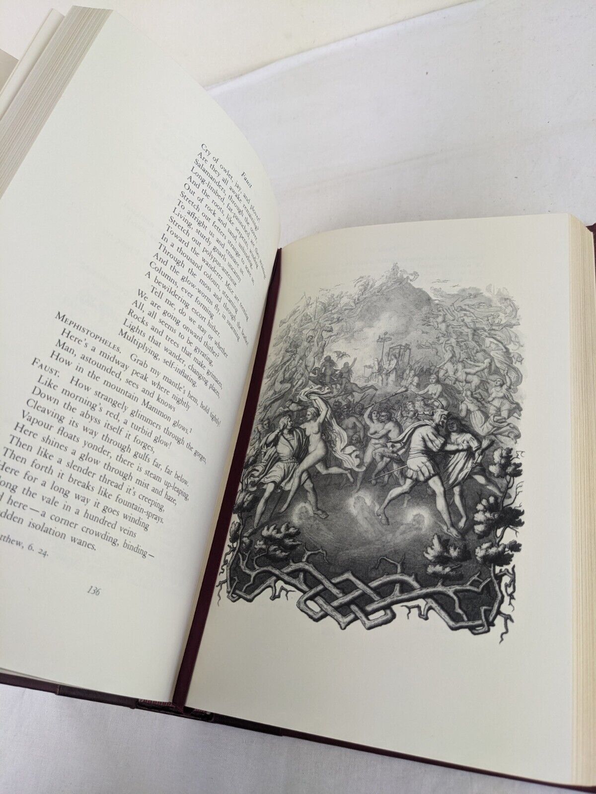 Faust by Johann Wolfgang von Goethe 1981 Hardcover Franklin Library