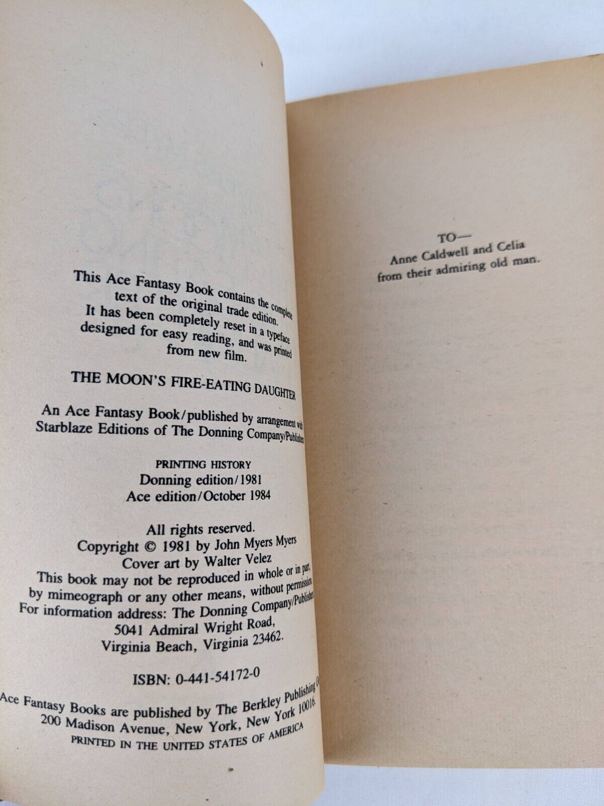 Silverlock & the moons fire-eating daughter by John Myers Myers 1984