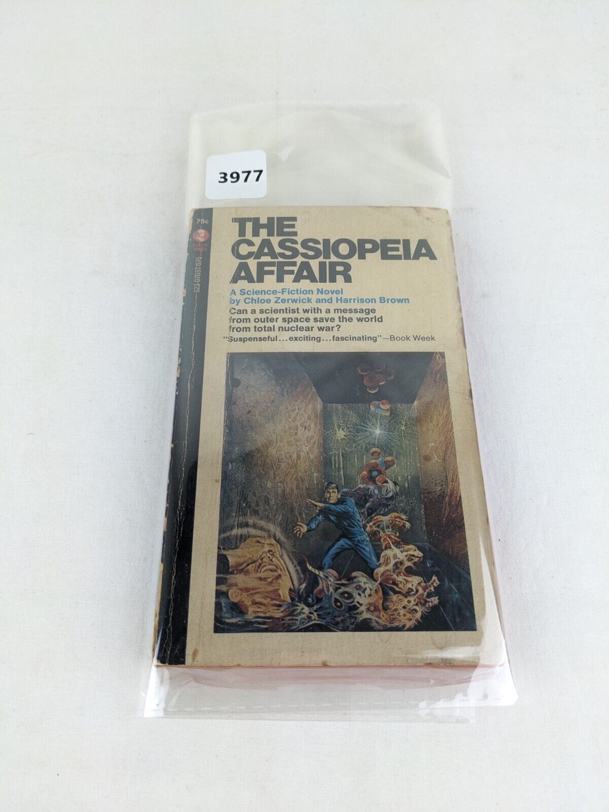The Cassiopeia affair by Chloe Zerwick & Harrison Brown 1968 Curtis Books