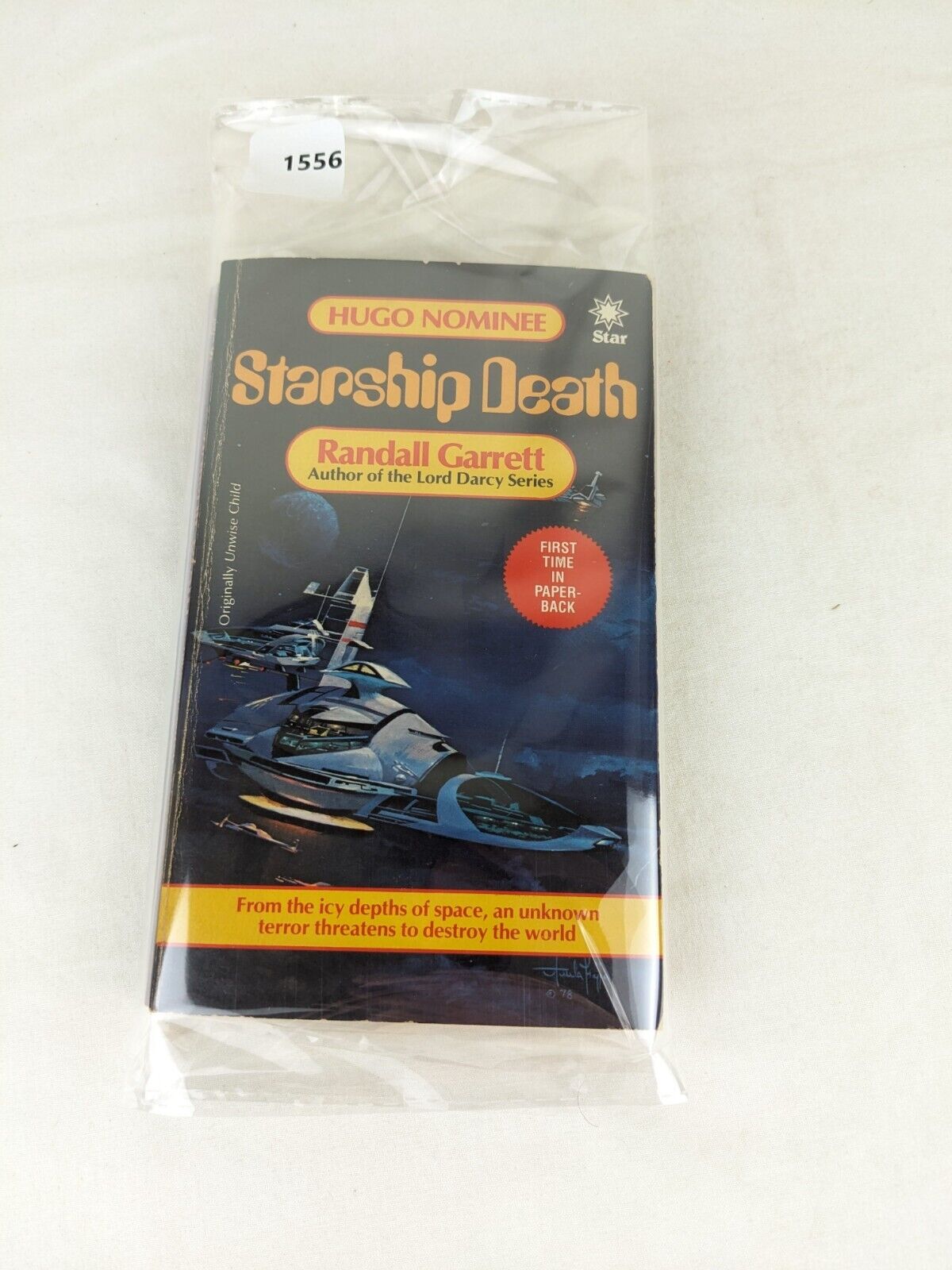starship death by randall Garrett 1982 Cyber punk science ficition
