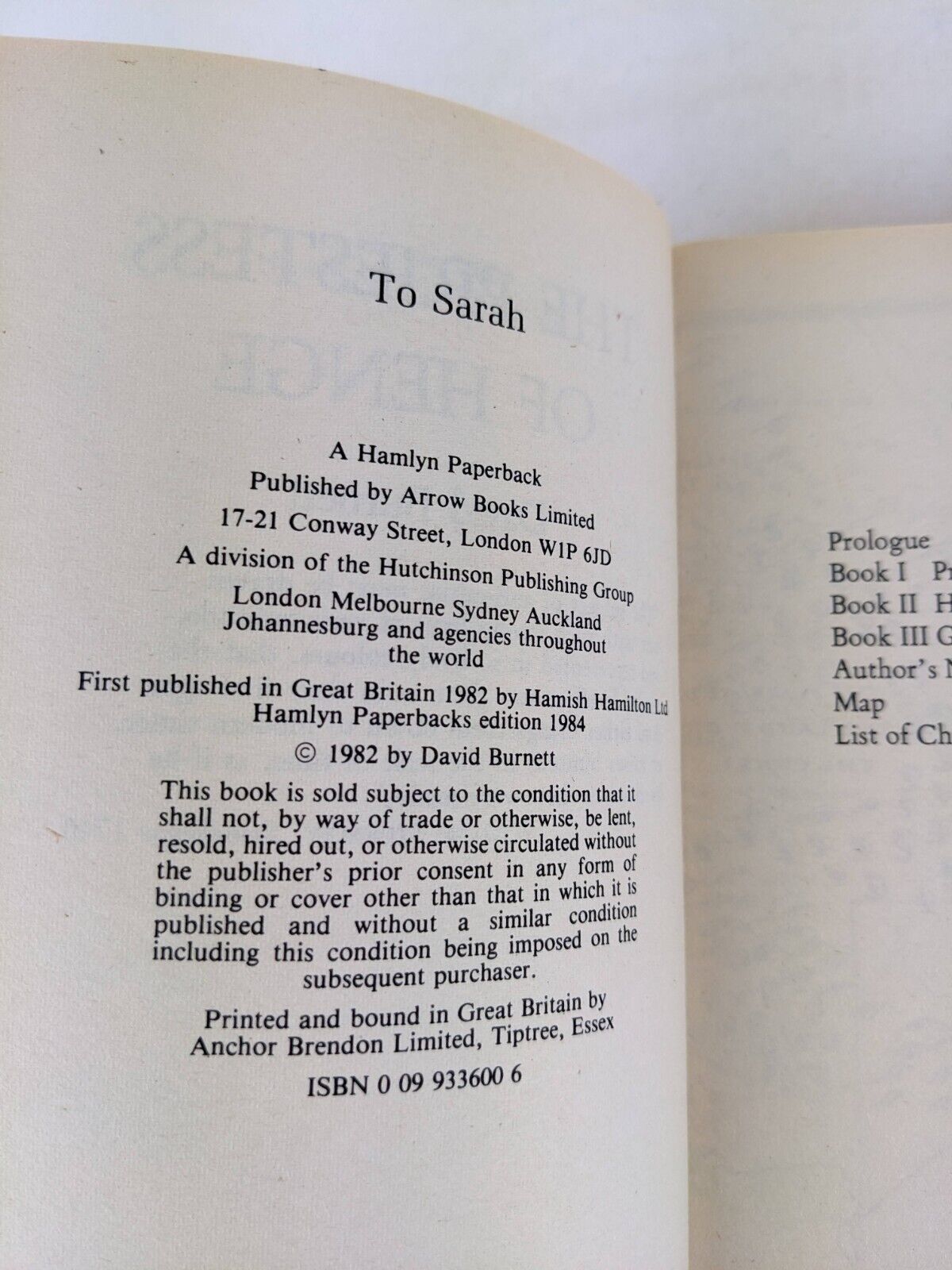 The priestess of Henge by David Burnett 1982