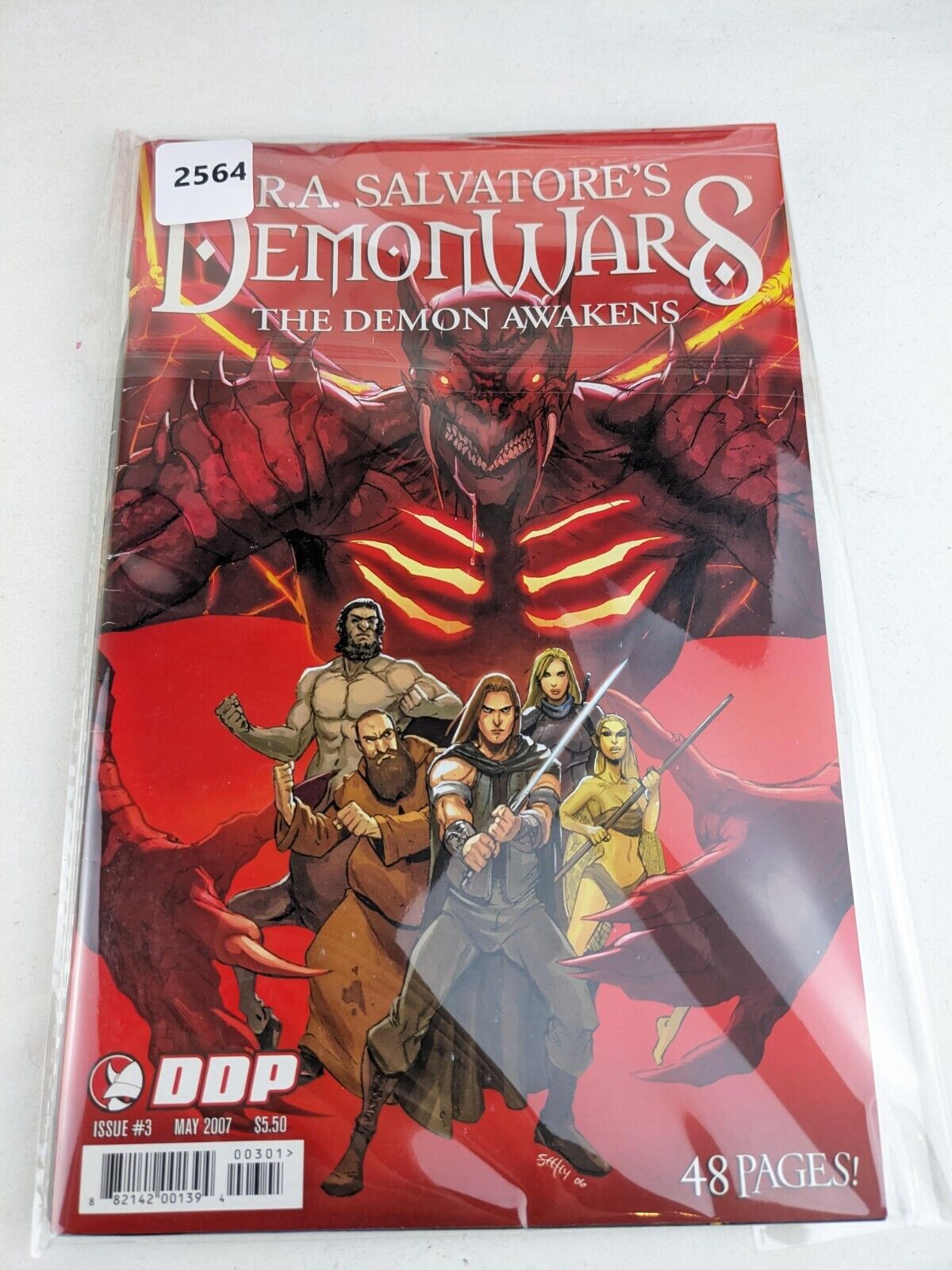 Demonwars: The demon awakens volumes 1 2 3 by R.A. Salvatore Graphic novels 2007