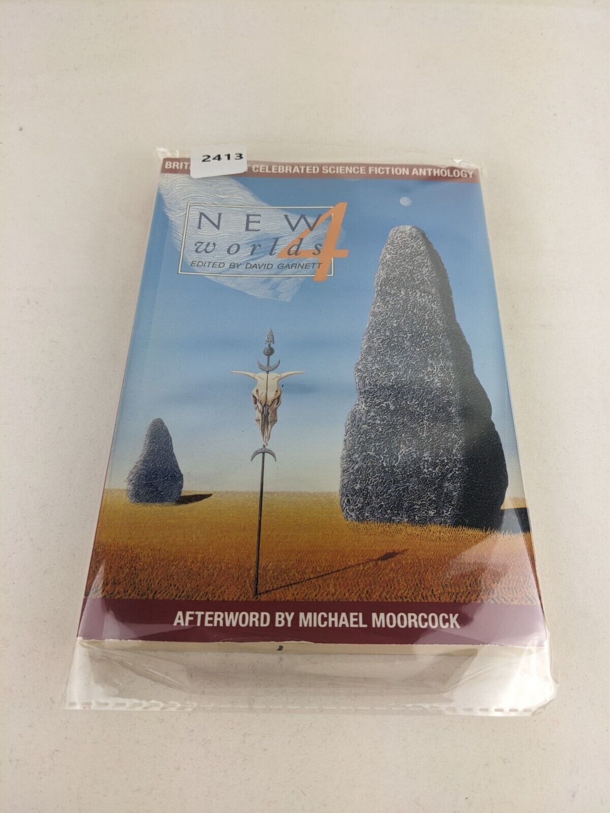 New worlds 4 edited by David Garnett 1994 Science Fiction Anthology