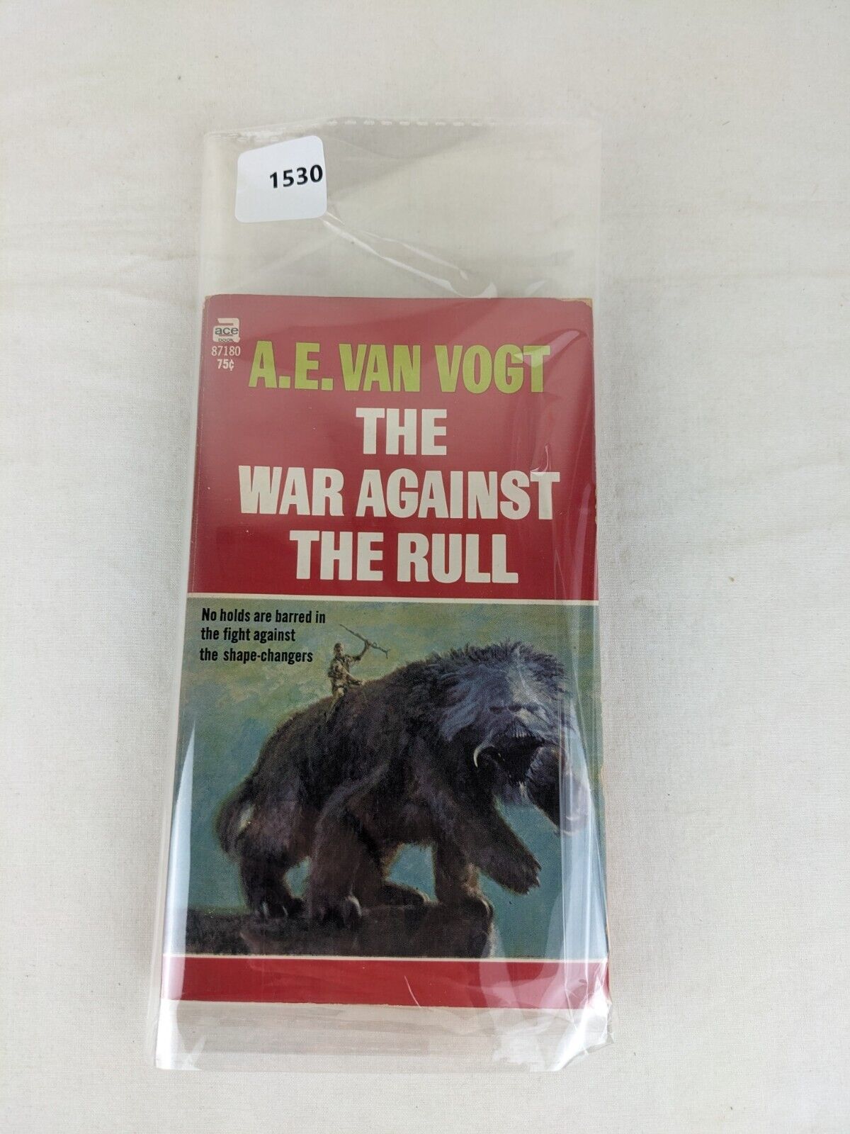 The war against the rull by A.E. Van Vogt 1959 Ace books