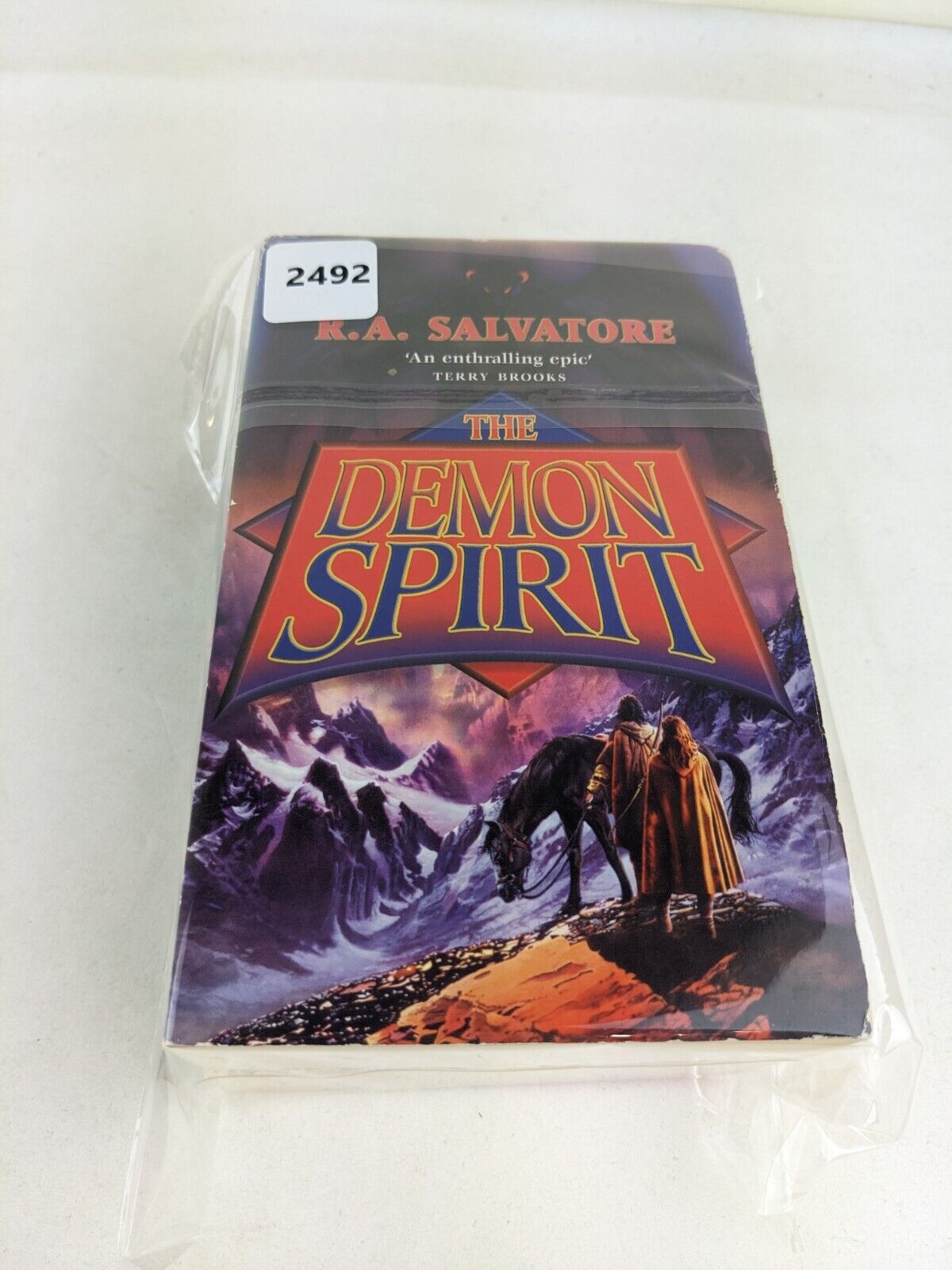 Demonwars series by R. A. Salvatore 1999 Demon Spirit & Demon Apostle