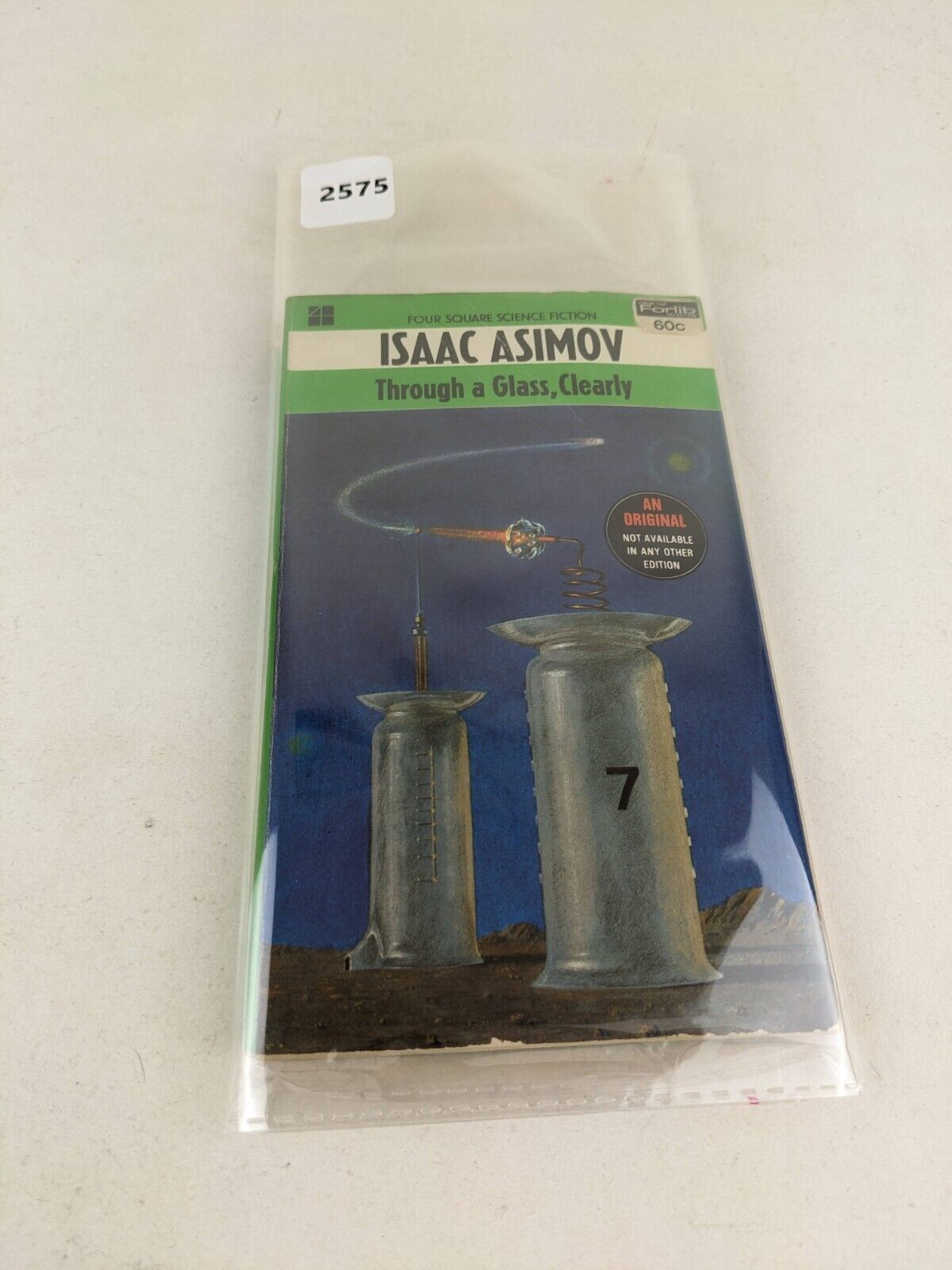 Through a Glass, Clearly by Isaac Asimov 1968 Vintage