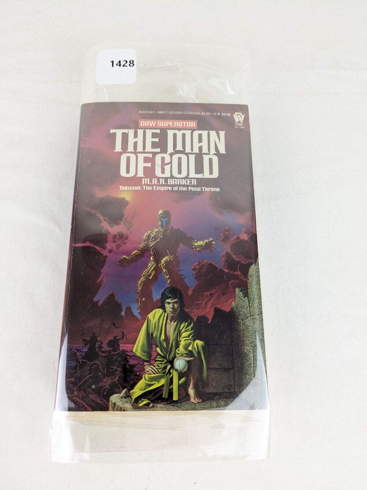 The man of gold by M. A. R. Barker 1984 - Tekumel empire of the petal throne d&d