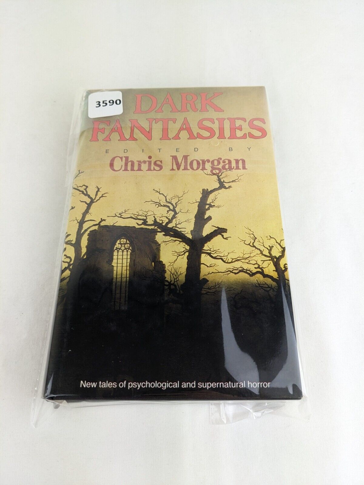 Dark Fantasies edited by Chris Morgan Hardcover 1989 Legend publishing Horror