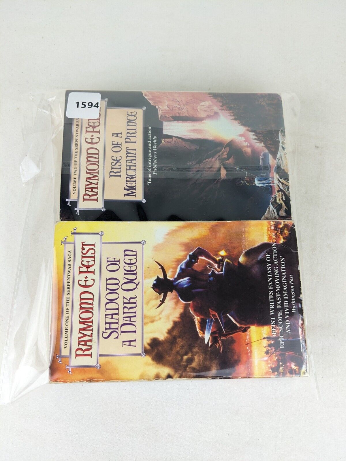 The serpentwar saga by Raymond E. Feist 1996 Dark queen & Merchant prince