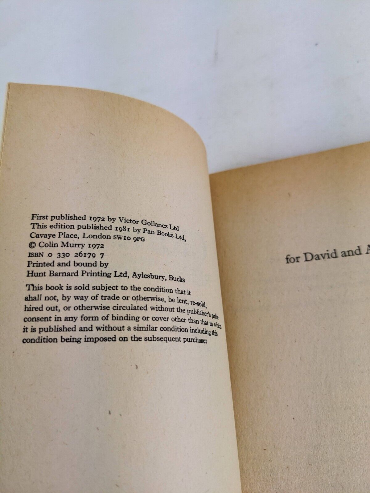 Clone by Richard Cowper 1981 Pan science fiction