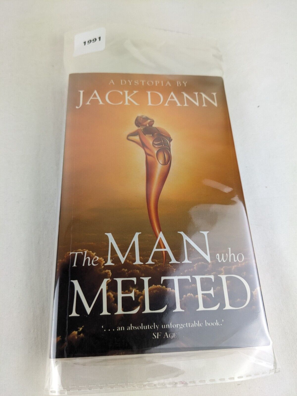 The man who melted by Jack Dann 2000 Signed by author