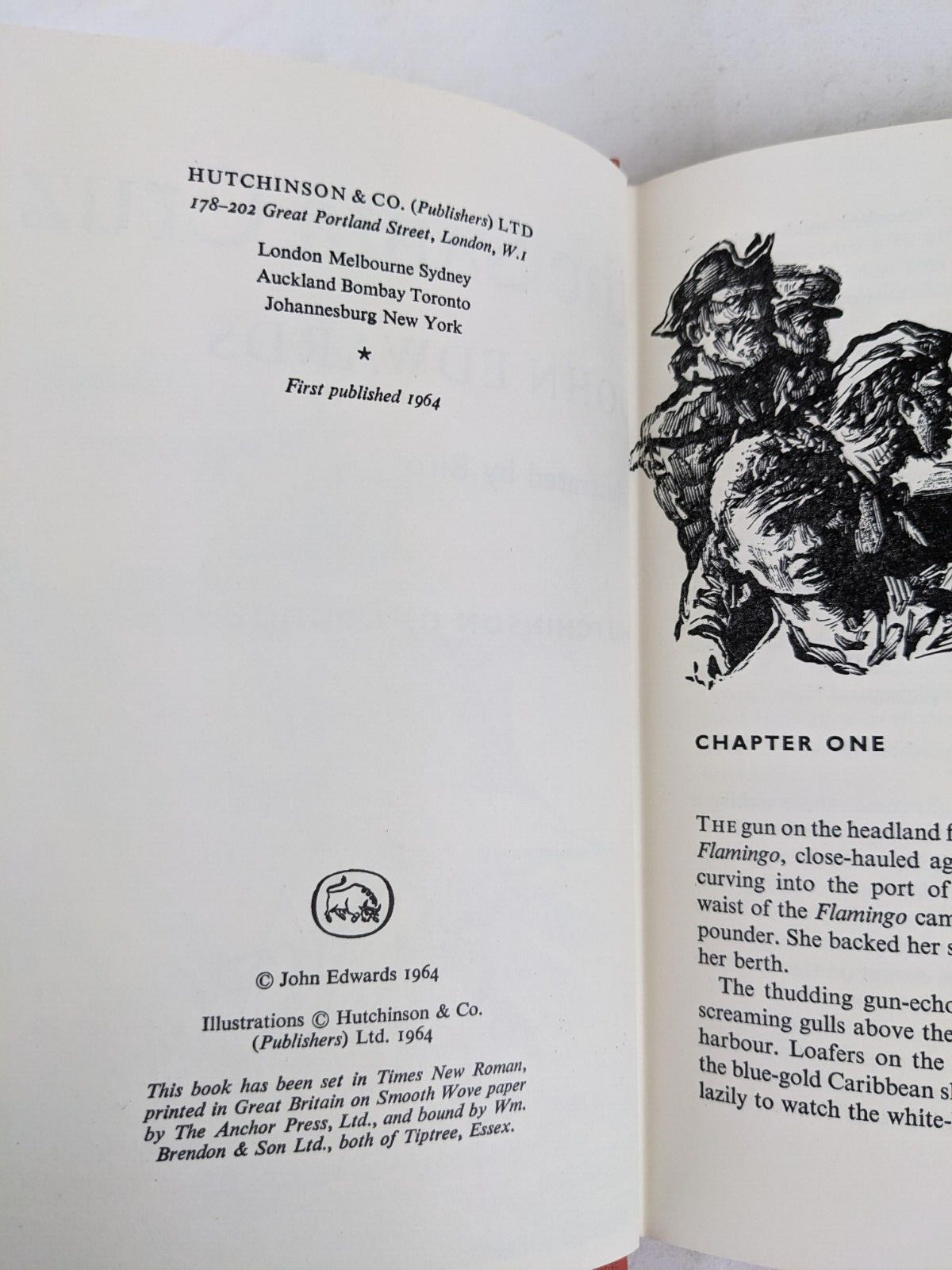 Secret of the Santa Cruz by John E. Edwards - Illustrated by Biro 1964 hardcover