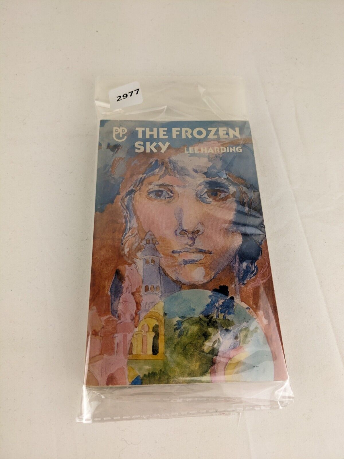 The fallen spaceman (Signed) & Frozen Sky by Lee Harding 1973