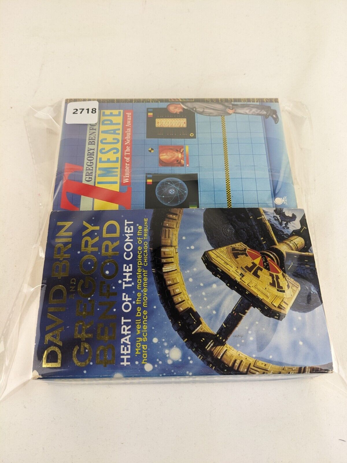 David Brin & Gregory Benford x 2 - Heart of the comet & Timescape 1989