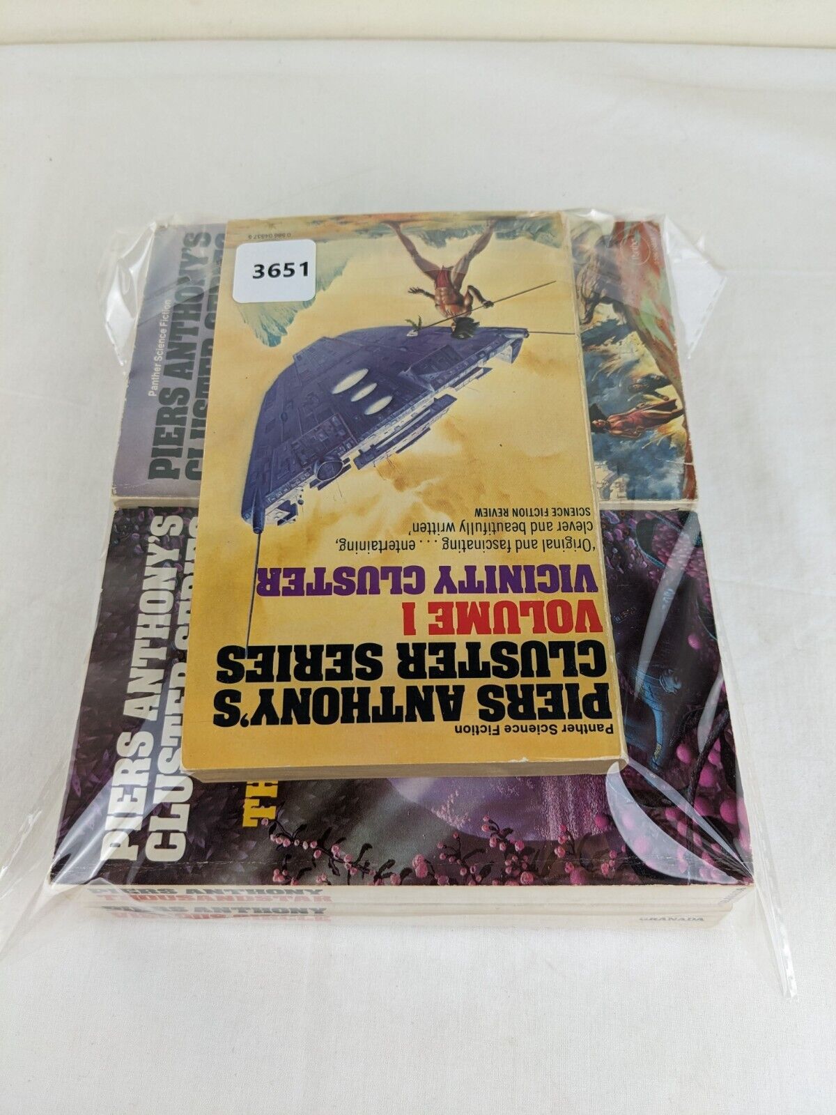 Pier's Anthony's Cluster complete volume 1-5 1979 - Vicinity, Lady, Quest etc.