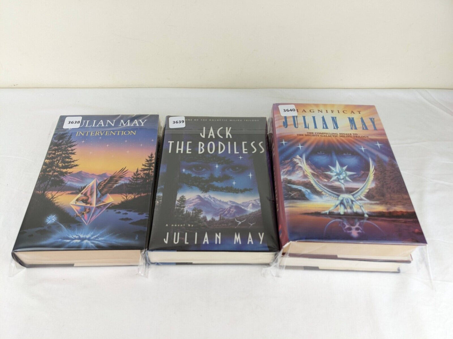The Galactic Milieu Trilogy & Intervention by Julian May First Edition Hardcover