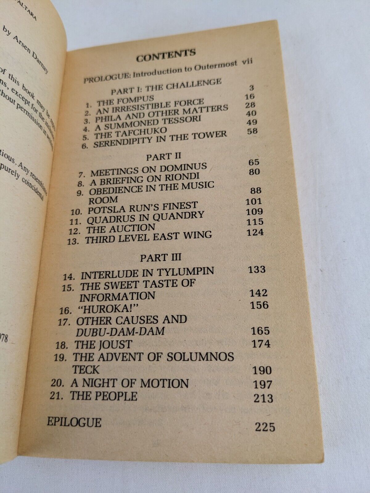 The siege of Faltara by Arsen Darnay 1978