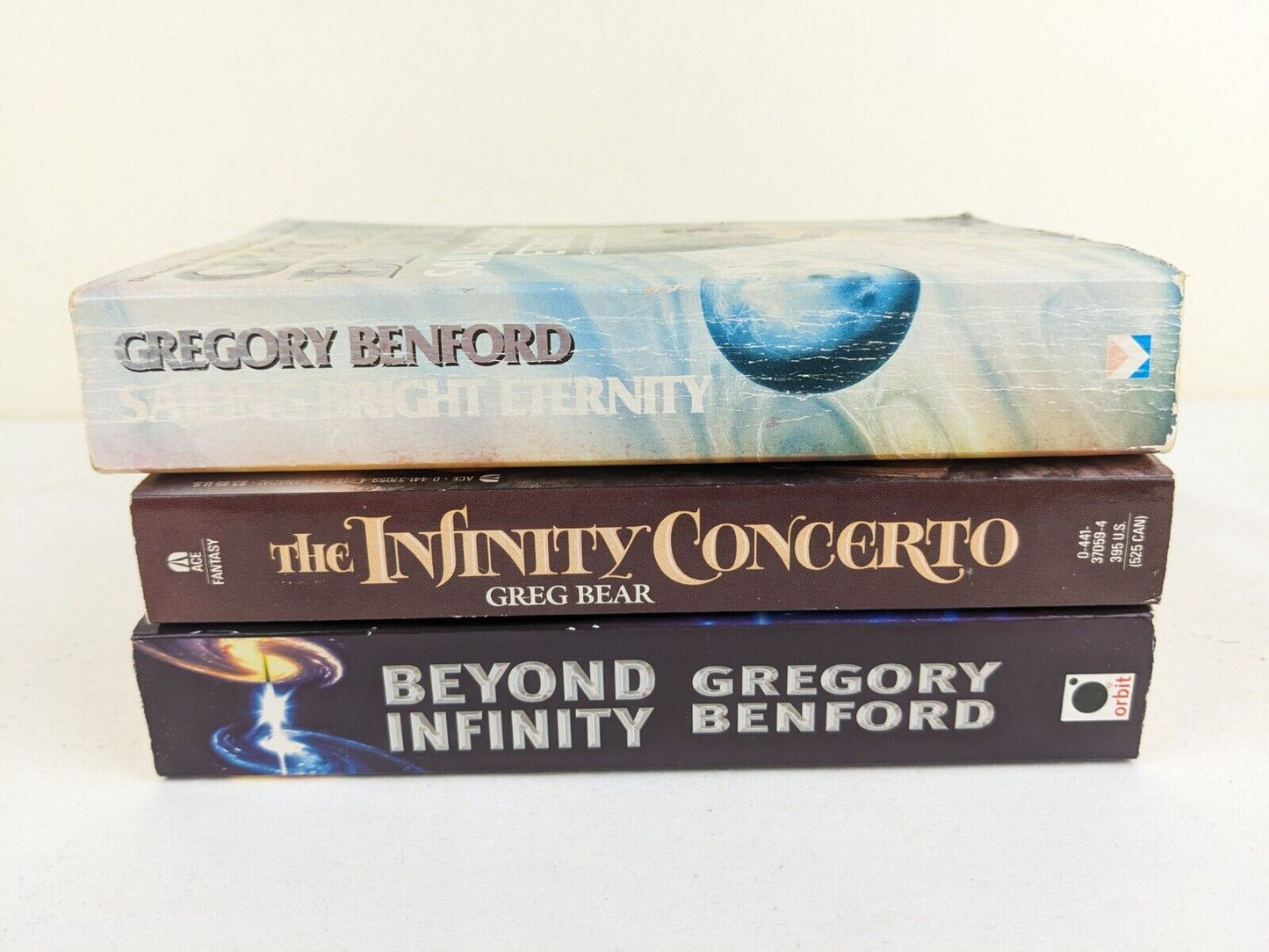 Greg Benford & Bear - Bright eternity, Beyond Infinity, Infinity Concerto 1987