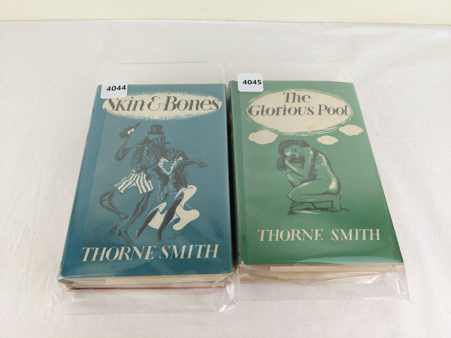 Thorne Smith x 4 Stray Lamb, Glorious Pool, Skin & Bones, Doorway 1957 Hardcover