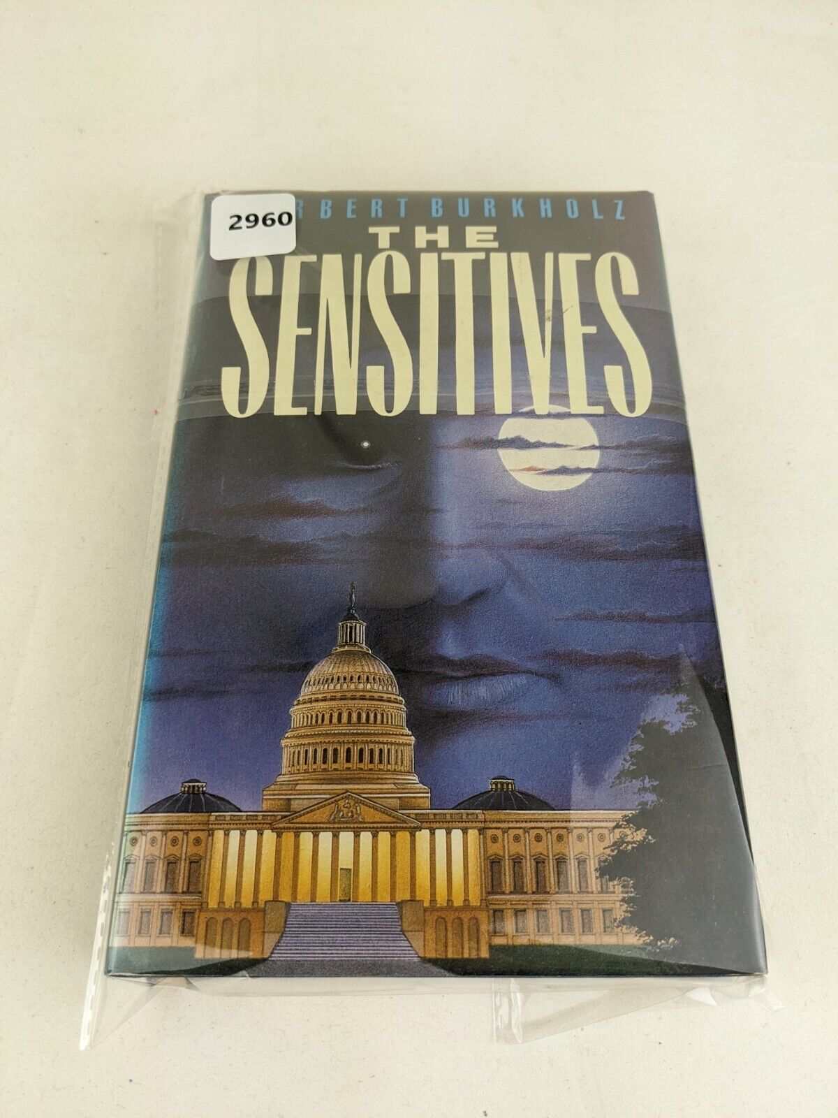 The sensitives by Herbert Burkholz 1988 Hardcover Science Fiction