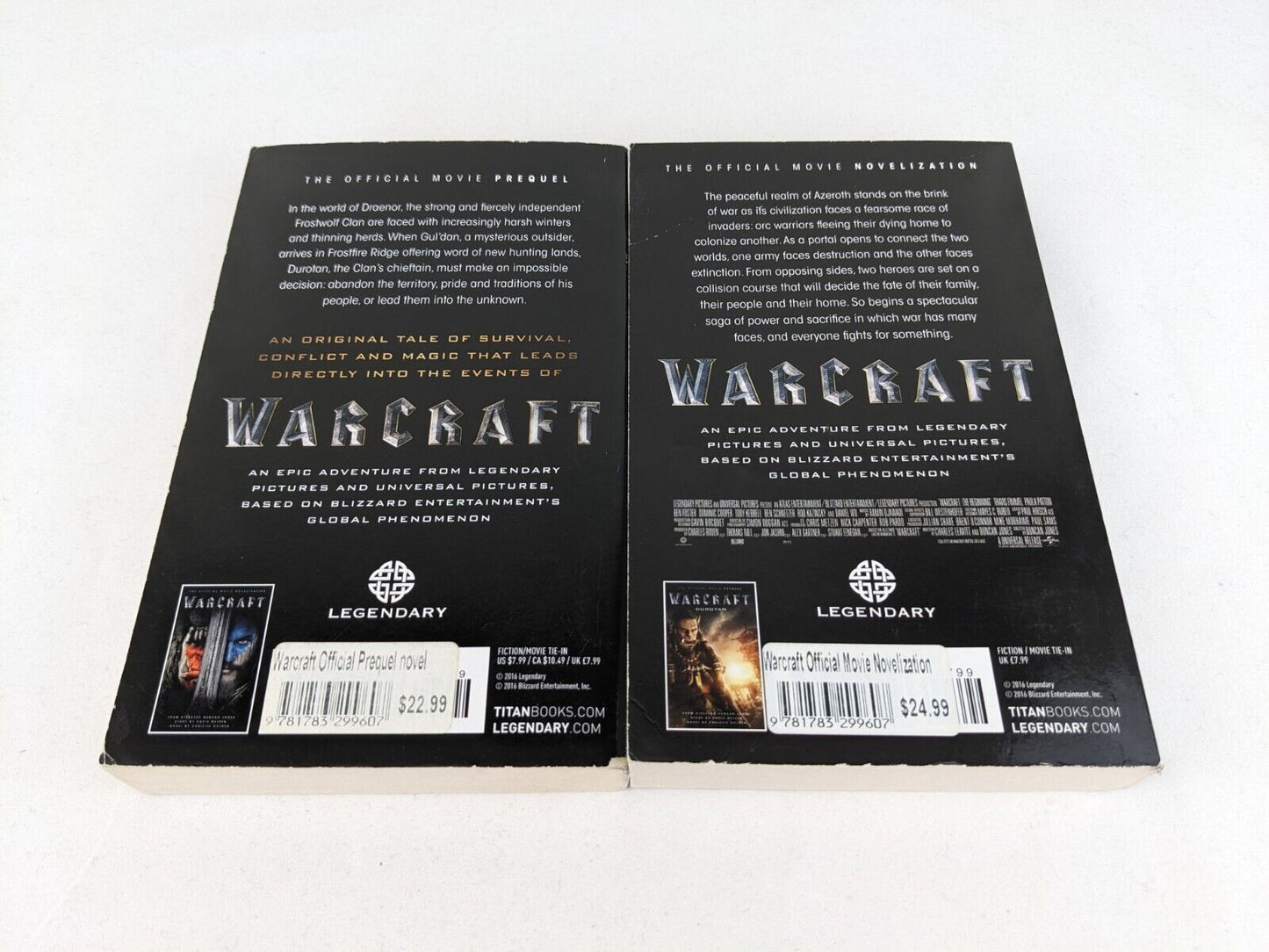 Warcraft official movie novelization & prequel Durotan by Christie Golden 2016