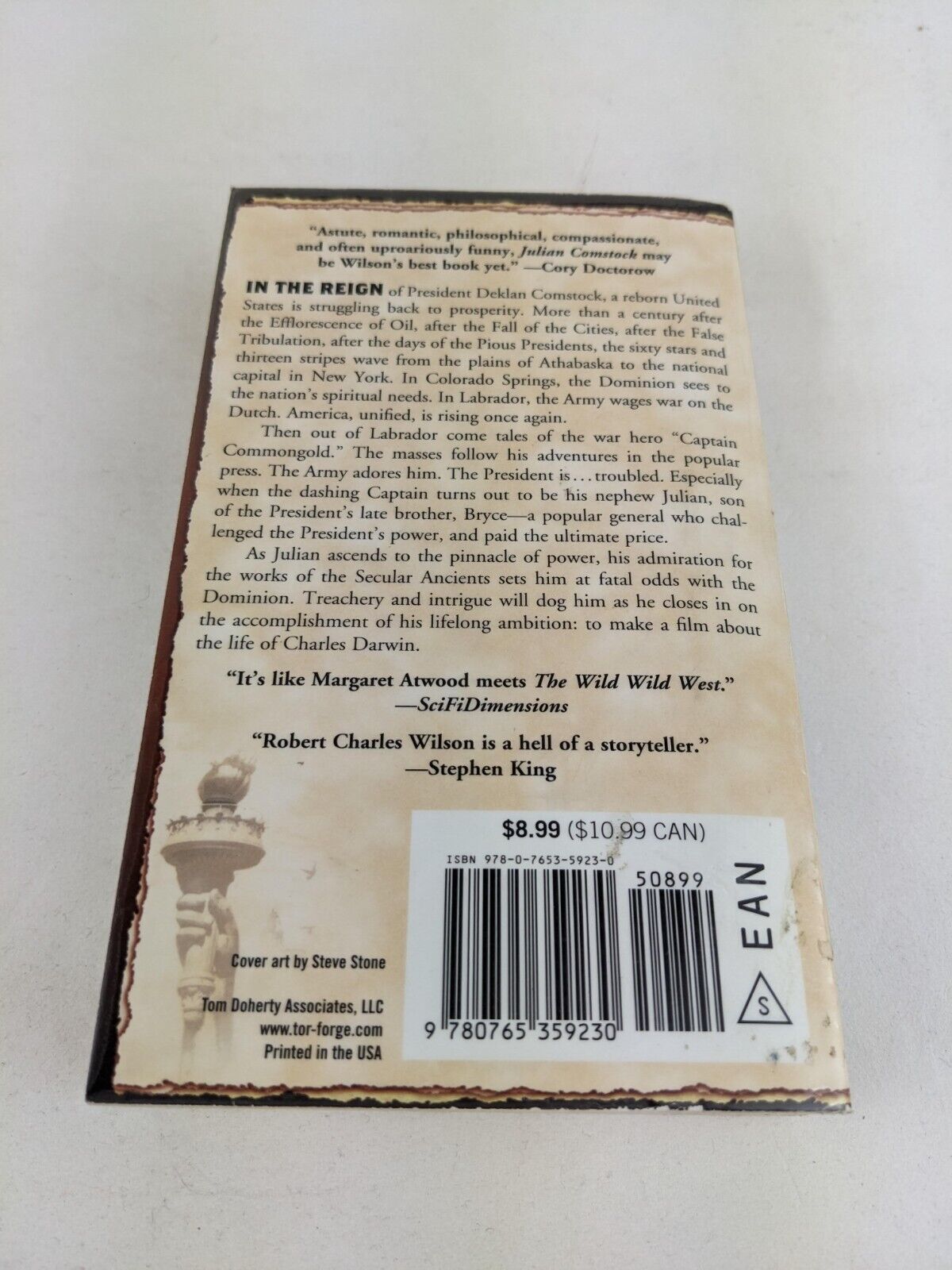 Julian Comstock: A story of 22nd Century America by Robert Charles Wilson 2010
