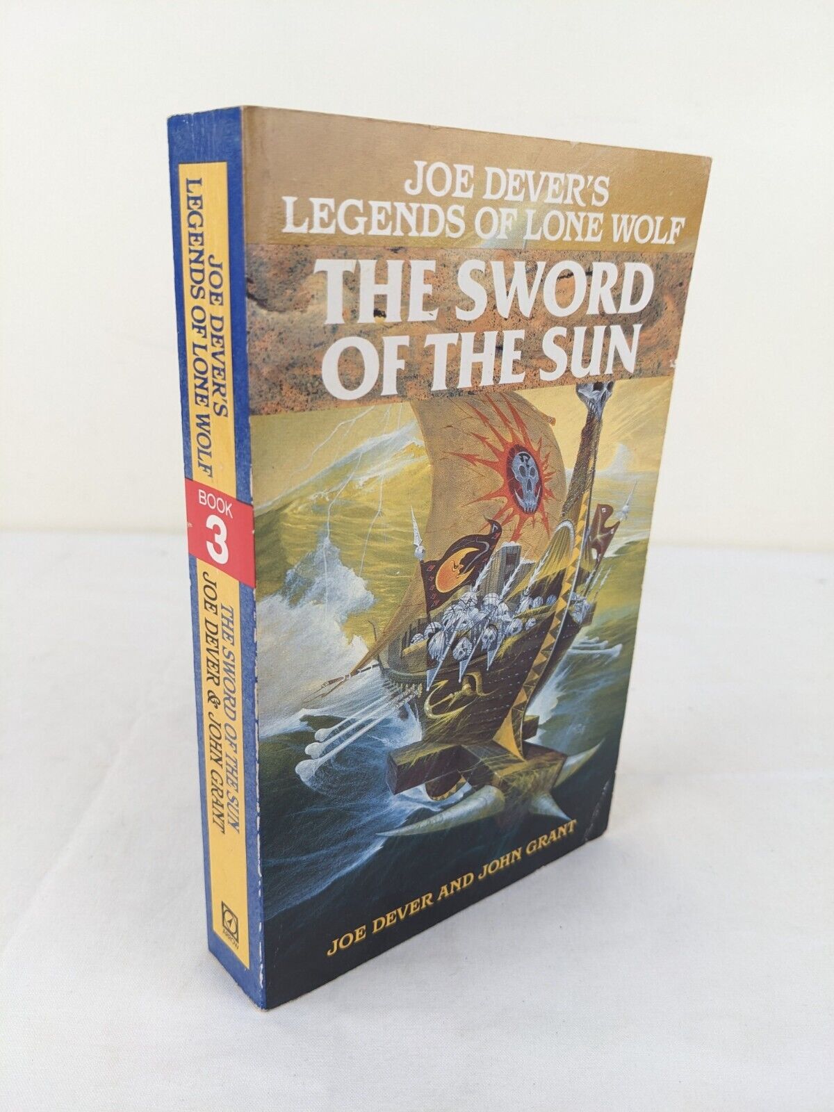 Legends of lone wolf: the sword of the sun by Joe Dever 1991