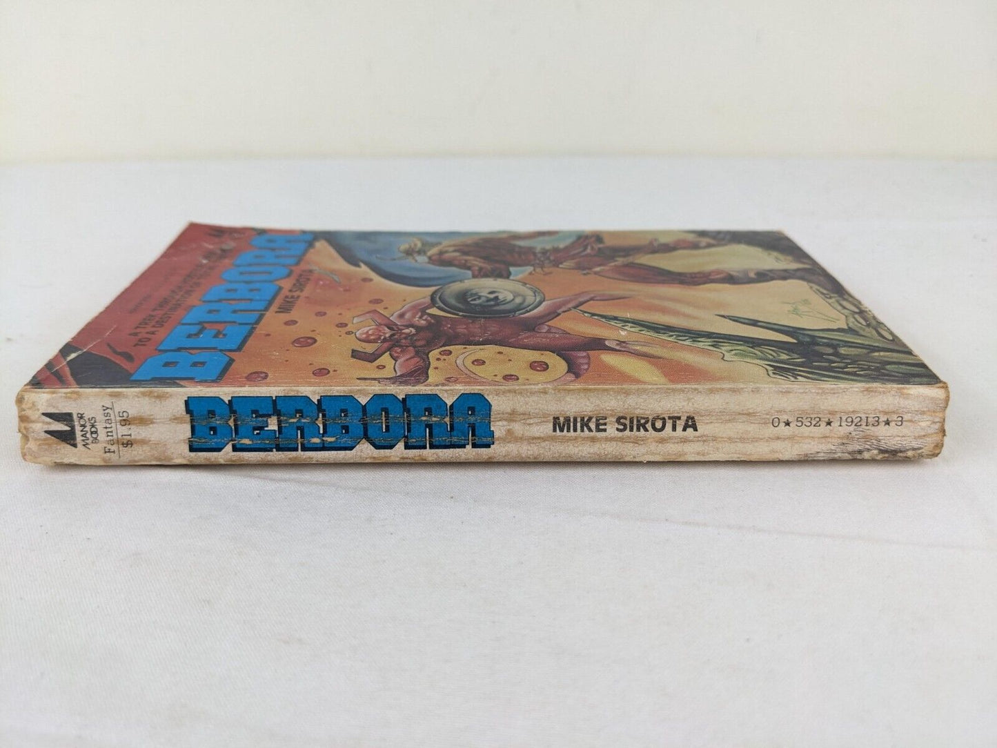 Berbora by Mike Sirota 1978 Manor books Vintage science fiction