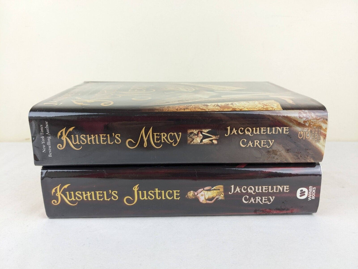 Kushiel's Justice & Kushiel's Mercy by Jacqueline Carey First Edition Hardcover