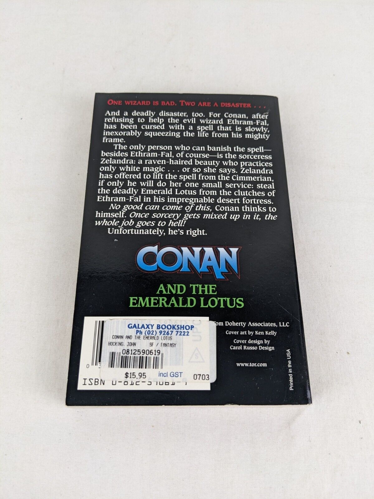 Conan and the emerald lotus by John C. Hocking 1999