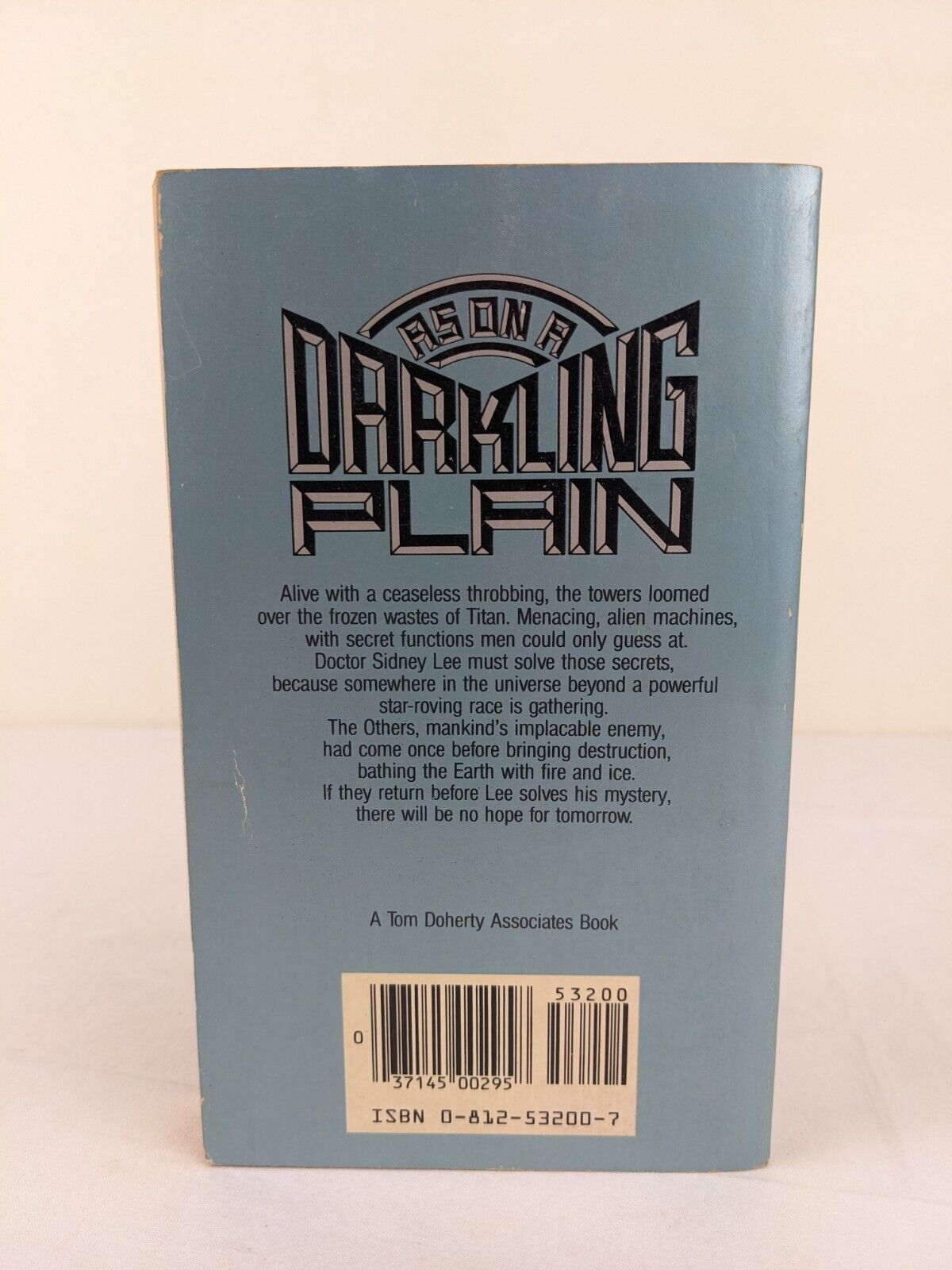 As on a darkling plain by Ben Bova 1985 TOR Books