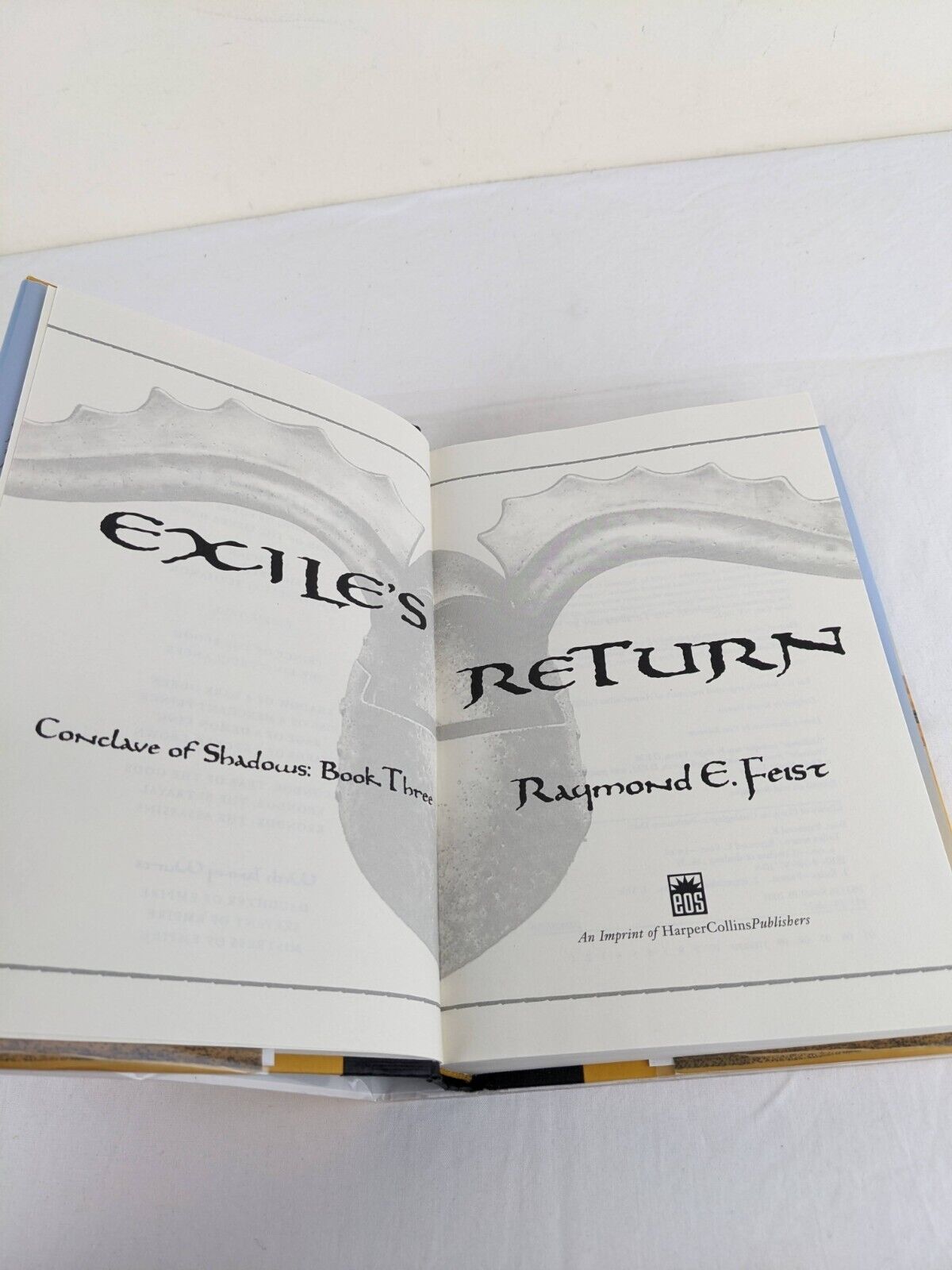 Exile's return by Raymond E. Feist 2005 Hardcover US First Edition Conclave