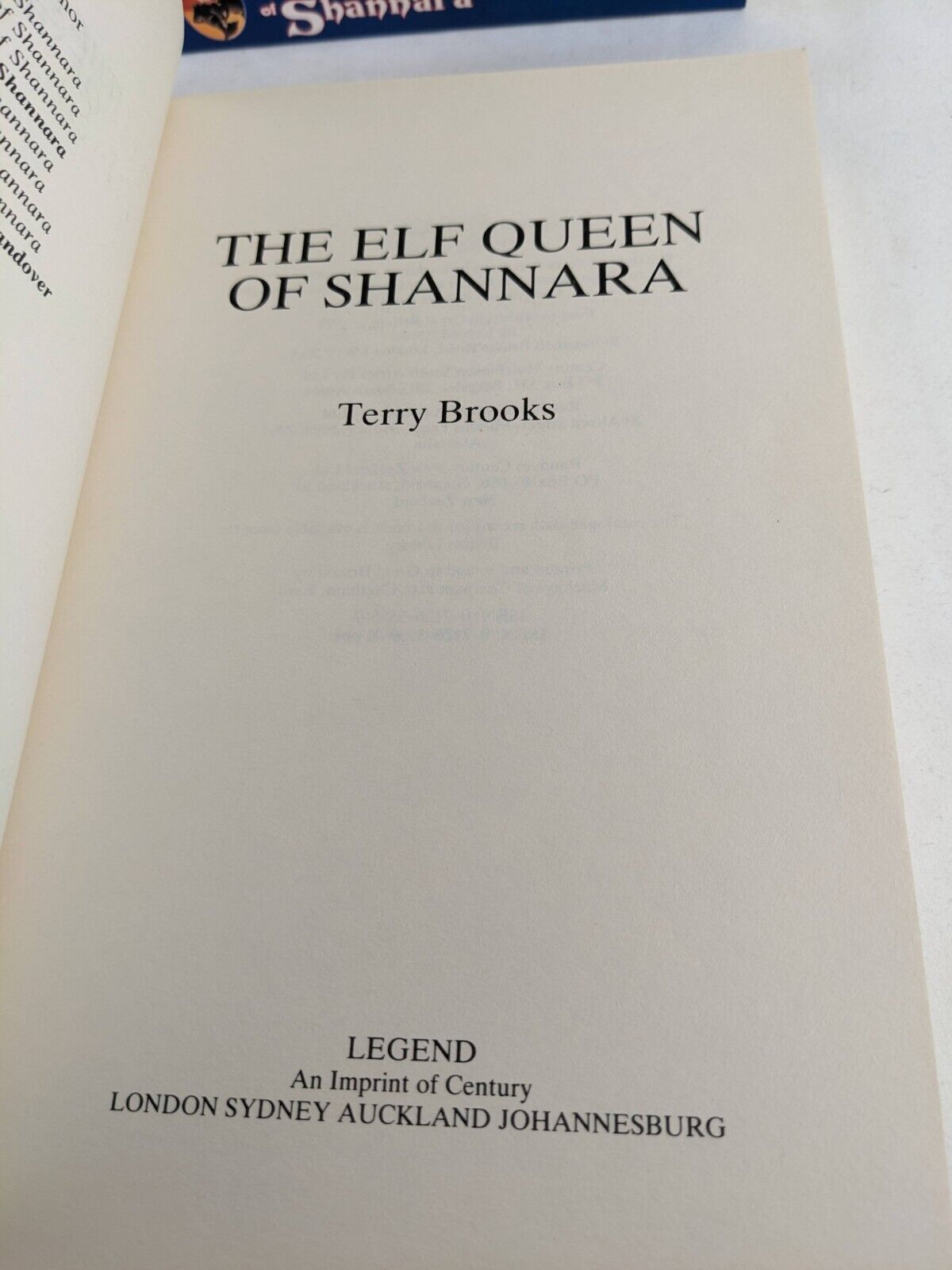 Heritage of Shannara by Terry Brooks 1992 Elf Queen & Talismans of Shannara