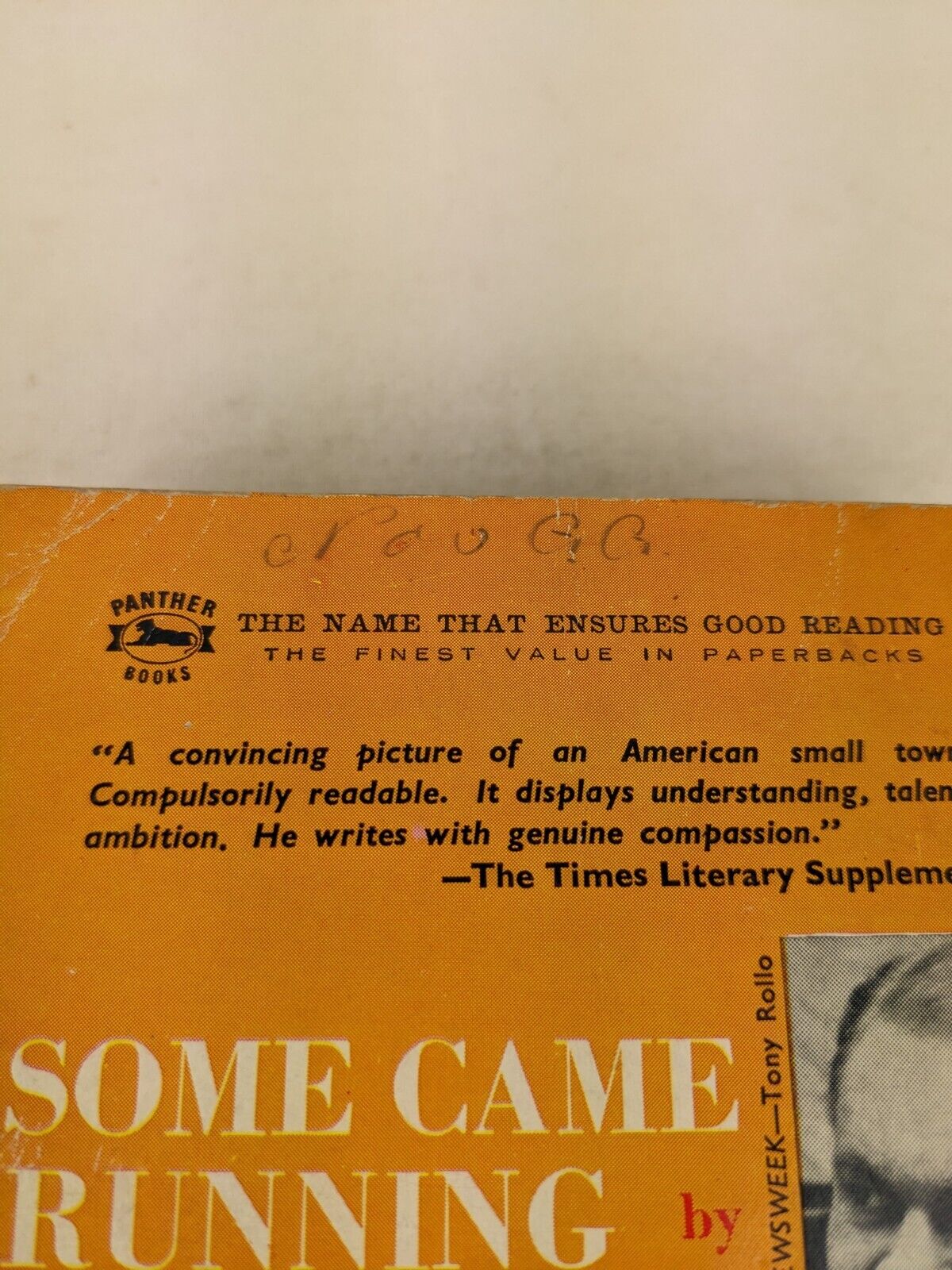 Some came running by James Jones 1960 Panther books