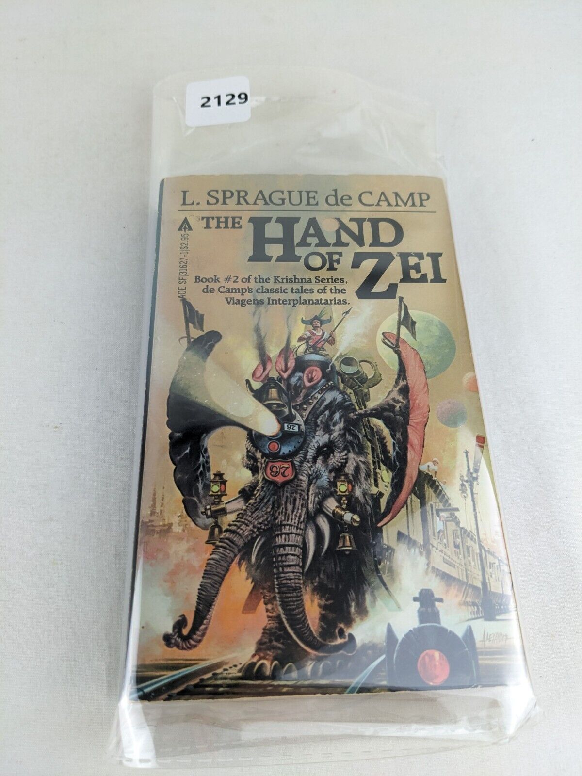 The hand of Zei by L. Sprague de Camp 1982  Viagens Interplanetarias