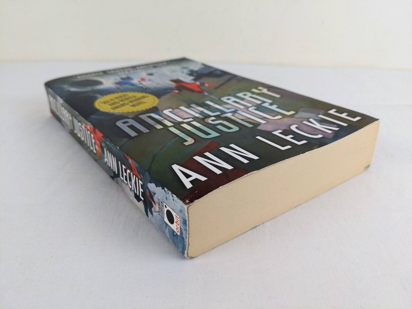 Ancillary justice by Ann Leckie First Edition 2013 paperback