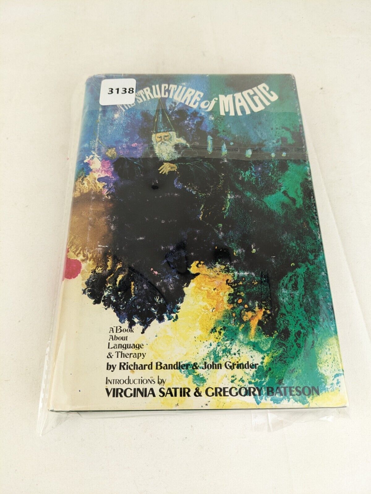 Structure of Magic I: Book about Language and Therapy Richard Bandler 1975 HC